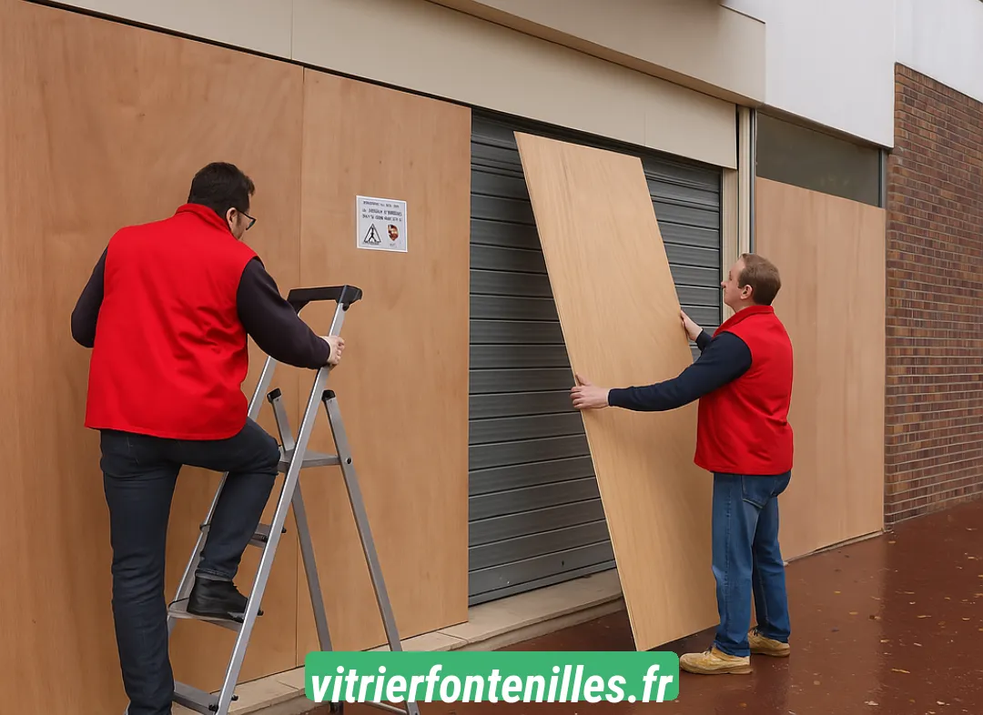Mise en sécurité fermeture provisoire Fontenilles